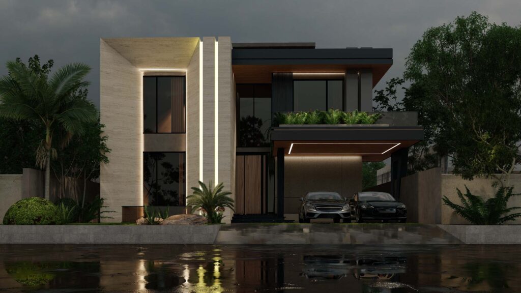 Stone and Shadow A Tropical Modern Masterpiece in Islamabad [Minerva Designs] - 1